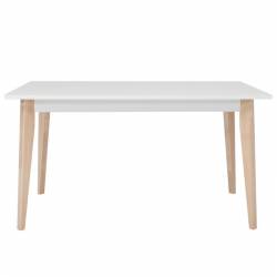 Išskleidžiamas stalas FRISA 140(180)x80 baltas