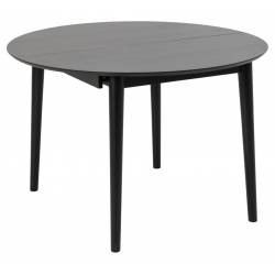 Išskleidžiamas stalas 98600 Ø115(154)x75 juodas