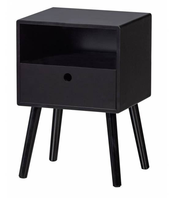 Naktinė spintelė OZZY 36x30 juodas