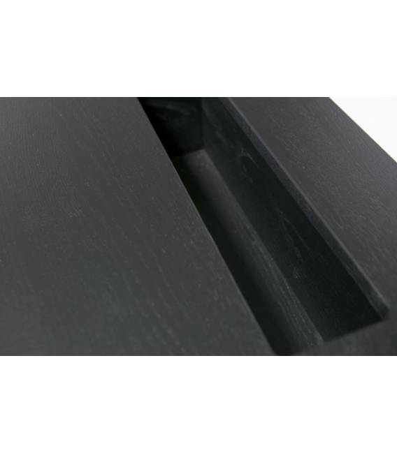 Darbo stalas JULIUS 126x53 juodas
