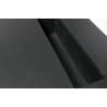 Darbo stalas JULIUS 126x53 juodas