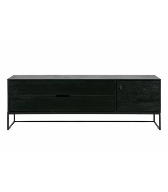 TV spintelė SILAS 180x44 juoda