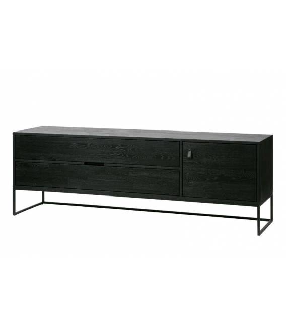TV spintelė SILAS 180x44 juoda