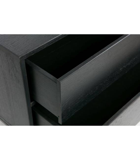 TV spintelė SILAS 180x44 juoda