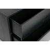 TV spintelė SILAS 180x44 juoda