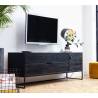 TV spintelė SILAS 180x44 juoda