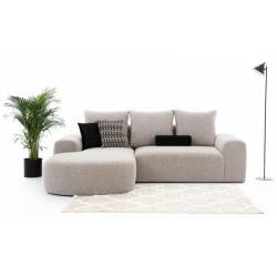 Minkštas kampas ARES 255x191 smėlio