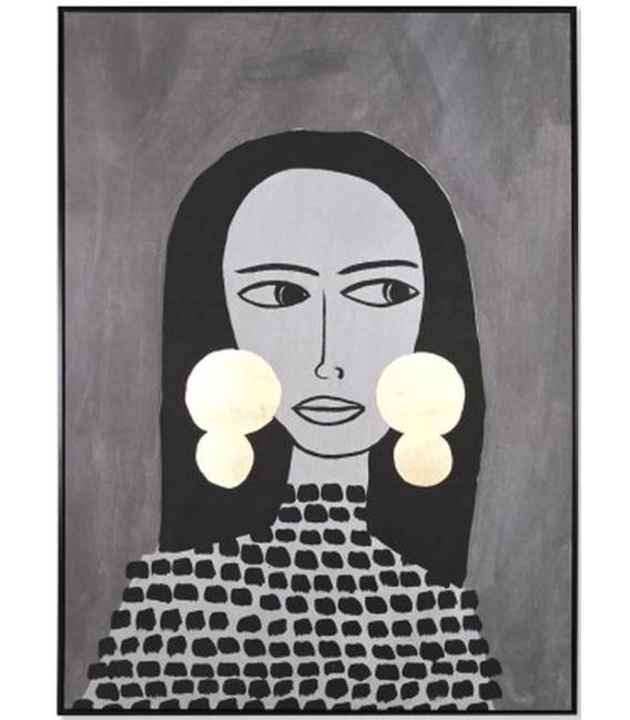 Paveikslas GREY WOMAN 103x143 pilkas