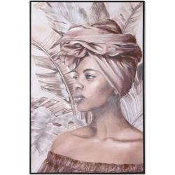 Paveikslas AFRICAN ROSE-A 80x120 rusvas