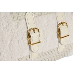 Pagalvėlė BUCKLE WHITE 50x30 balta