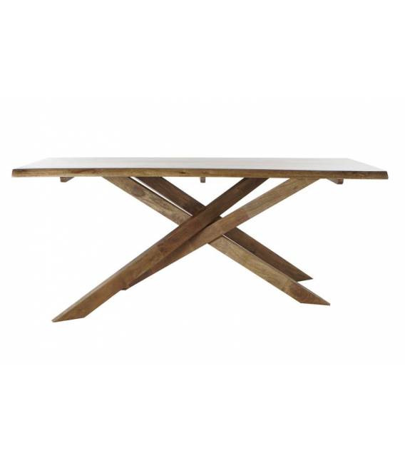 Valgomojo stalas WALNUT 180x86x76 rudas