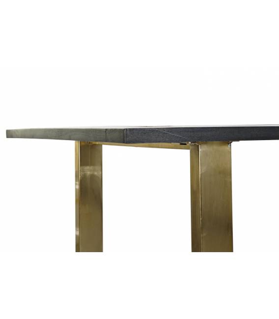 Valgomojo stalas MANGO METAL 180x89x75 juodas