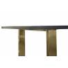 Valgomojo stalas MANGO METAL 180x89x75 juodas
