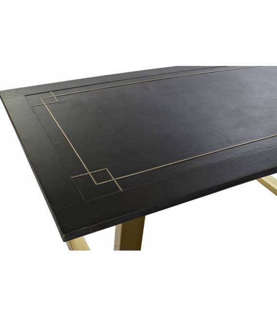 Valgomojo stalas MANGO METAL 180x89x75 juodas