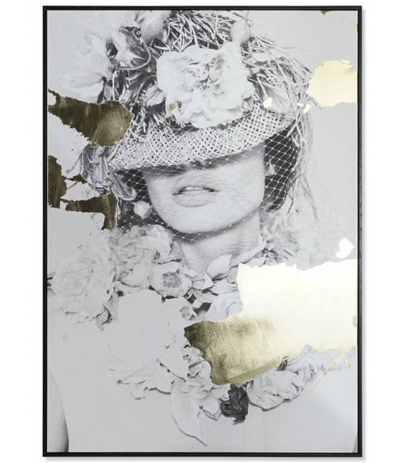 Paveikslas WOMAN SECRET 100x140 pilkas