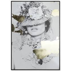 Paveikslas WOMAN SECRET 100x140 pilkas