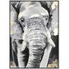Paveikslas ELEPHANT-B 100x140 pilkas