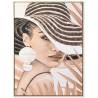 Paveikslas WOMAN GLANCE 103x143 beige