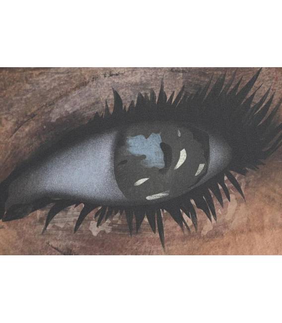 Paveikslas GIRL MESH 104x144 tamsiai rudas (2 vnt.)