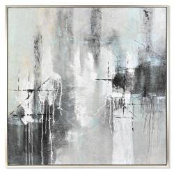 Paveikslas ABSTRACT WINTER 131x131 pilkas