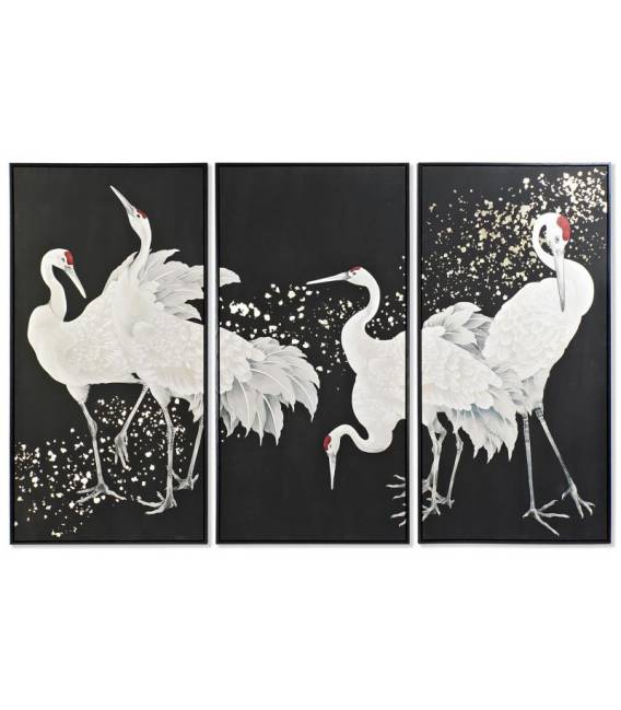 Paveikslas HERON DANCE 210x140 juodas (3 vnt.)