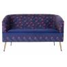 Sofa LILAC 130x70 tamsiai mėlyna