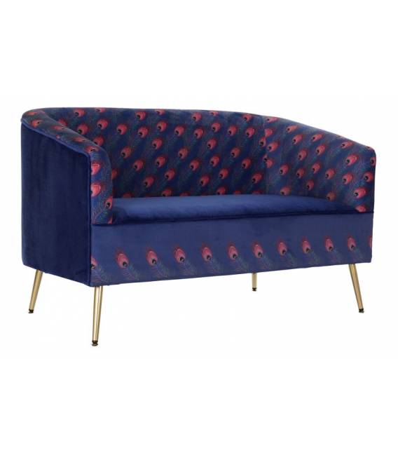 Sofa LILAC 130x70 tamsiai mėlyna