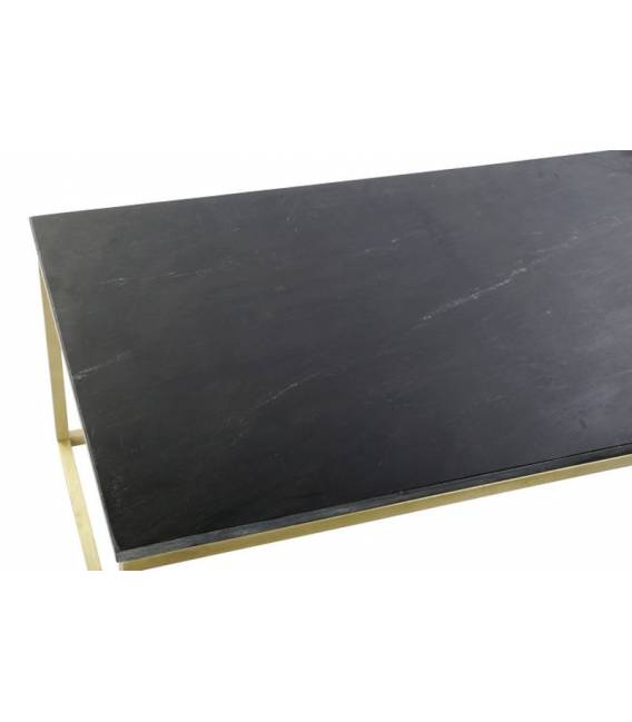 Kavos staliukas MARBLE IRON 100x61 juodas