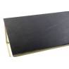 Kavos staliukas MARBLE IRON 100x61 juodas