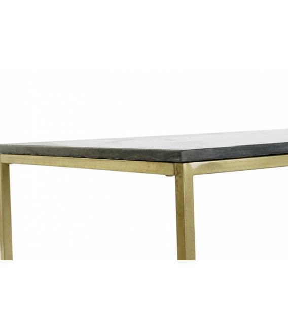 Kavos staliukas MARBLE IRON 100x61 juodas