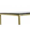 Kavos staliukas MARBLE IRON 100x61 juodas