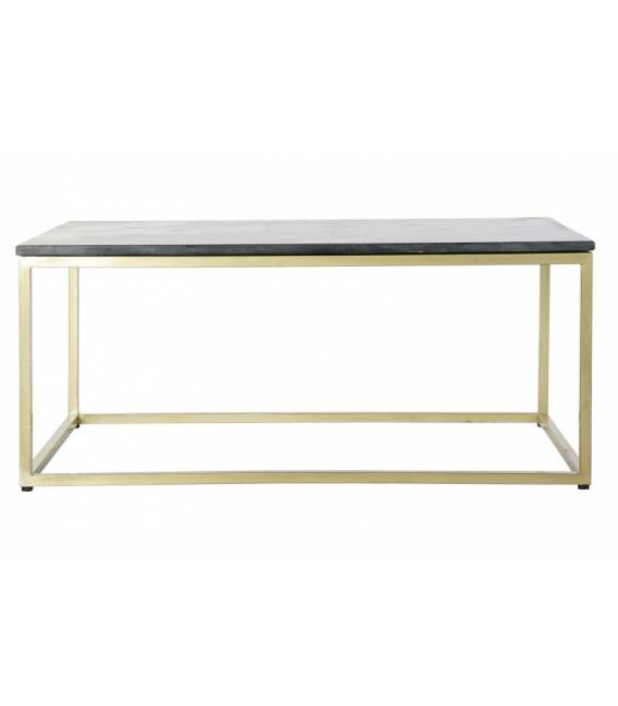 Kavos staliukas MARBLE IRON 100x61 juodas