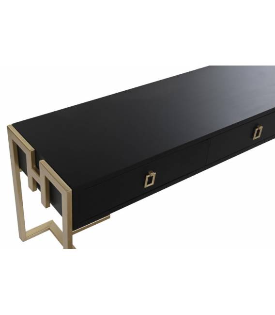 Kavos staliukas BLACK 150x36 juodas
