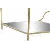 Kavos staliukas GOLDEN 120x60 auksinis