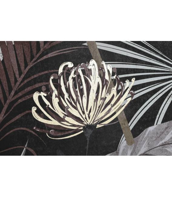 Paveikslas PALM LEAVES 83x123 pilkas