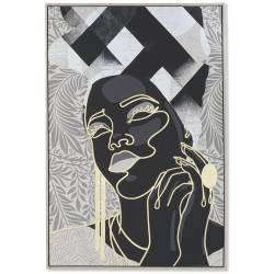 Paveikslas AFRICAN PORTRAIT-B 84x123 pilkas