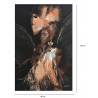 Paveikslas GIRL BUTTERFLY-A 80x120 juodas