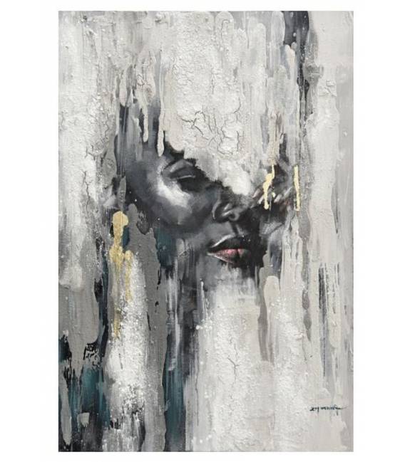 Paveikslas GREY FACE 80x120 pilkas