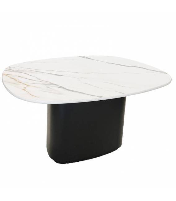 Kavos staliukas SARNICO 79x40 baltas