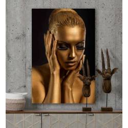 Paveikslas CHIC-A 80x120 auksinis