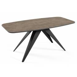 Išskleidžiamas stalas CLARO 180(220)x90 chicago concrete