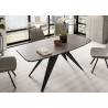 Išskleidžiamas stalas CLARO 180(220)x90 anthracite sherman oak