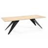 Išskleidžiamas stalas PASO 160(260)x90 natural halifax oak