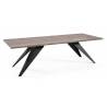 Išskleidžiamas stalas PASO 160(260)x90 anthracite sherman oak