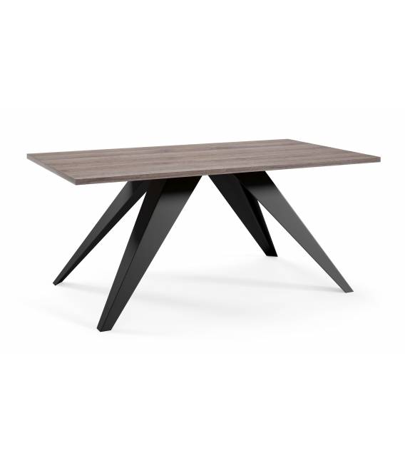 Kavos staliukas MATILA 120x60 anthracite sherman oak