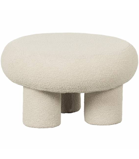 Pufas DJACE Ø60 beige
