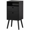 Naktinis staliukas OZZY 36x30 juoda