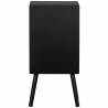 Naktinis staliukas OZZY 36x30 juoda