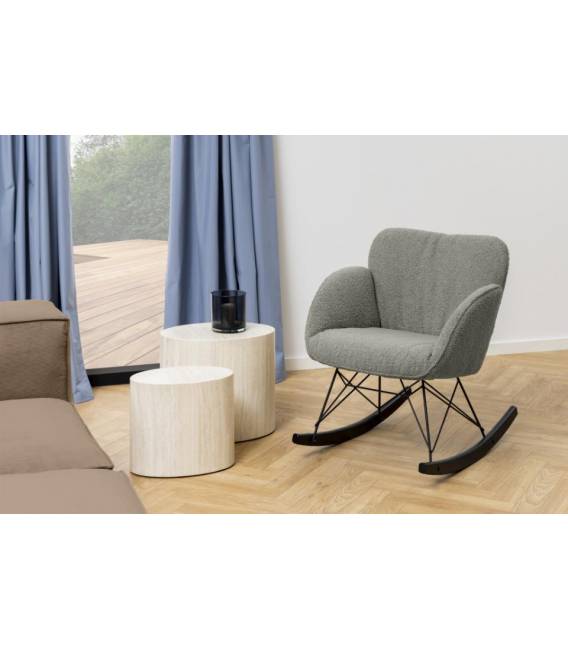 Fotelis 98827 pilkas