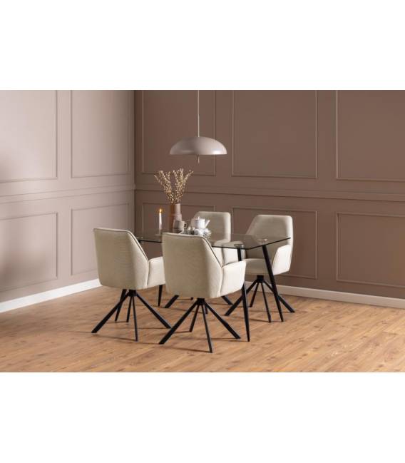Krėsliukas 107425 beige/sukasi